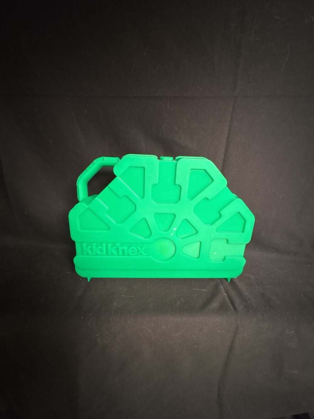 Kid K'Nex Green Building Toy Storage Carrying Case with Handle